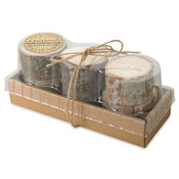 Creative Co-Op Wood Place Holder Set