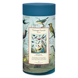 Cavallini Vintage Audubon Birds 1,000 Piece Puzzle (Back of puzzle)