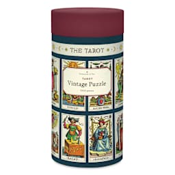 Cavallini Vintage Tarot 1,000 Piece Puzzle front of packaging