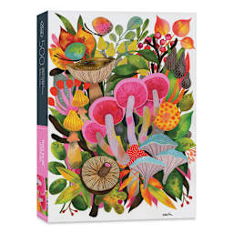 Fred Artist Series Puzzle - Mushroom Toomuchery, 500 pieces (puzzle box)