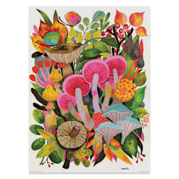 Fred Artist Series Puzzle - Mushroom Toomuchery, 500 pieces (completed puzzle)