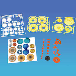 Thames & Kosmos Incredible Orbiting Solar System STEM Experiment Kit (kit contents)