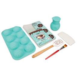 Handstand Kitchen Ultimate Hot Cocoa Bomb Set (Displayed cookware utencils)