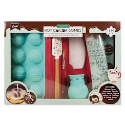 Handstand Kitchen Ultimate Hot Cocoa Bomb Set (Front of packaging)