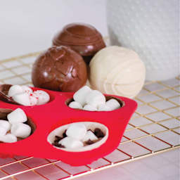 Handstand Kitchen Cocoa Bomb Mini Set (Opened cocoa bombs with marshmallows inside)