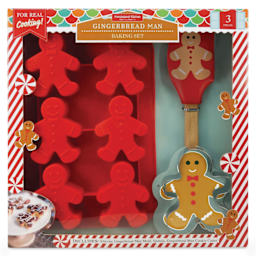 Handstand Kitchen Gingerbread Man Baking Set (Front of packaging)