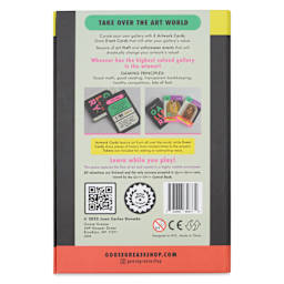 Goose Grease Gallery Game, back of packaging