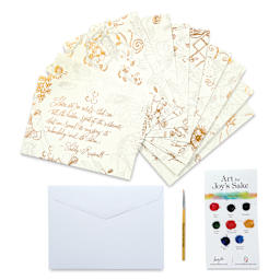 Watercolor Cards with Foil Touches Kit