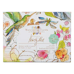Watercolor Cards with Foil Touches Kit, front of packaging