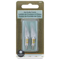 Walnut Hollow Hot Knife Points - Pkg of 2 - front of packaging