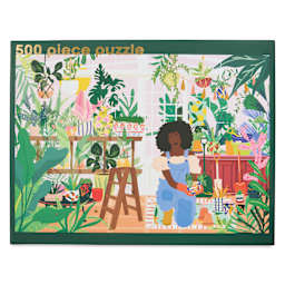 Be Rooted Greenhouse 500 Piece Puzzle, front of packaging