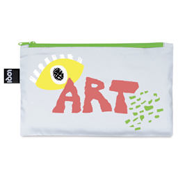 Loqi Zip Pocket Set - Classic Art, Set of 3, small