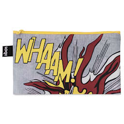 Loqi Zip Pocket Set - Lichtenstein Whaam, small bag