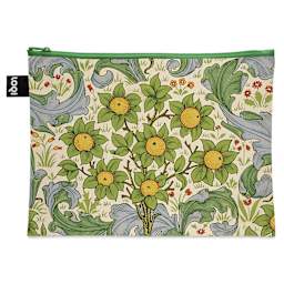Loqi Zip Pocket Set - William Morris, Set of 3, medium bag