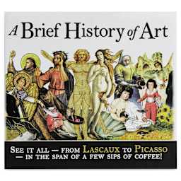 A Brief History of Art Mug (front of packaging)