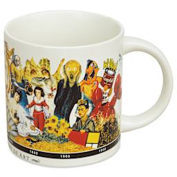 A Brief History of Art Mug (right side)