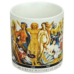 A Brief History of Art Mug (front side)