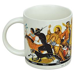 A Brief History of Art Mug (left side)