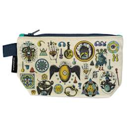 Alchemy Canvas Zipper Bag (front of bag)