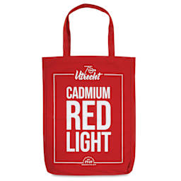 Utrecht Tote Bag - Cadmium Red Light, 15" x 21-1/2”, front