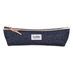 Luddite Boat Pen Pouch - Denim, front