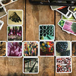 Ouisi Card Set - Original, cards on table