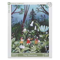New York Puzzle Company Tiny Musicians 500 Piece Puzzle, front of package
