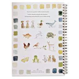 Emily Lex Studio Animals Watercolor Workbook, back cover
