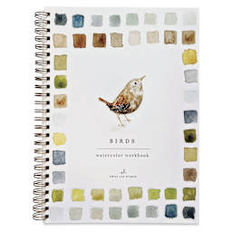 Emily Lex Studio Birds Watercolor Workbook, cover