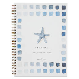 Emily Lex Studio Seaside Watercolor Workbook - 6-1/2" x 9", front cover