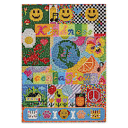 Le Puzz Kindness Is Contagious 500-Piece Puzzle 18" x 25", finished puzzle