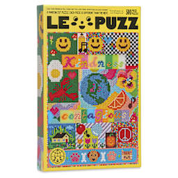 Le Puzz Kindness Is Contagious 500-Piece Puzzle 18" x 25", front of packaging
