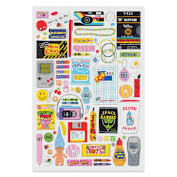 Happily Puzzles In the 90's 1,000-Piece Jigsaw Puzzle, packaging, front of packaging