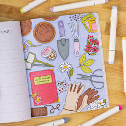 Elyse Breanne Garden Avenue Coloring Book, gardening supplies