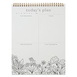 Elyse Breanne Color-in Daily Planner, open