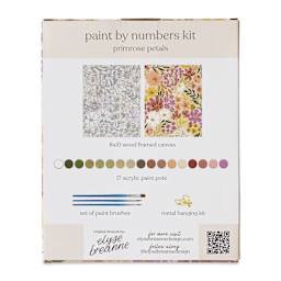 Elyse Breanne Paint By Number Kit - Primrose Petals, back