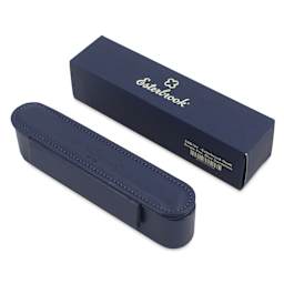 Esterbrook Pen Nook Pen Case - Single Pen, Dandelion Blue, open