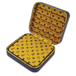 Esterbrook Pen Nook Pen Case - Twelve Pen, Dandelion Blue, open