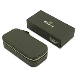 Esterbrook Pen Nook Pen Case - Triple Pen, Moss Green