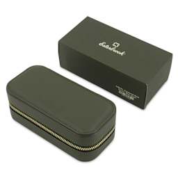 Esterbrook Pen Nook Pen Case - Six Pen, Moss Green