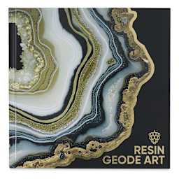 Colorberry Resin Geode Art, Book Cover