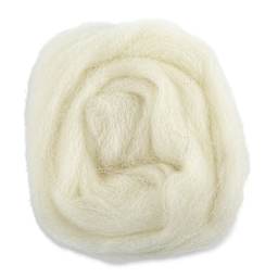 Wistyria Editions 100% Wool Roving - Natural, 36"