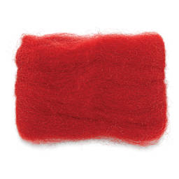 Wistyria Editions 100% Wool Roving - Chili Pepper, 14"