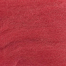 Wistyria Editions 100% Wool Roving - Berry, 14" - close-up