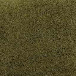 Wistyria Editions 100% Wool Roving - Olive, 14" - close-up