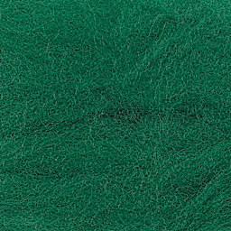 Wistyria Editions 100% Wool Roving - Moss, 14" - close-up