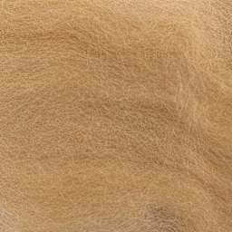 Wistyria Editions 100% Wool Roving - Camel, 14" - close-up
