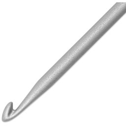 Skacel by Addi Comfort Grip Crochet Hook - US C, 3.00" close up of hook