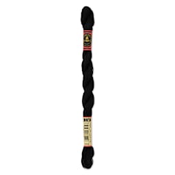 DMC Pearl Cotton Thread - 310 Black, Size 5