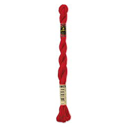 DMC Pearl Cotton Thread - 321 Red, Size 5